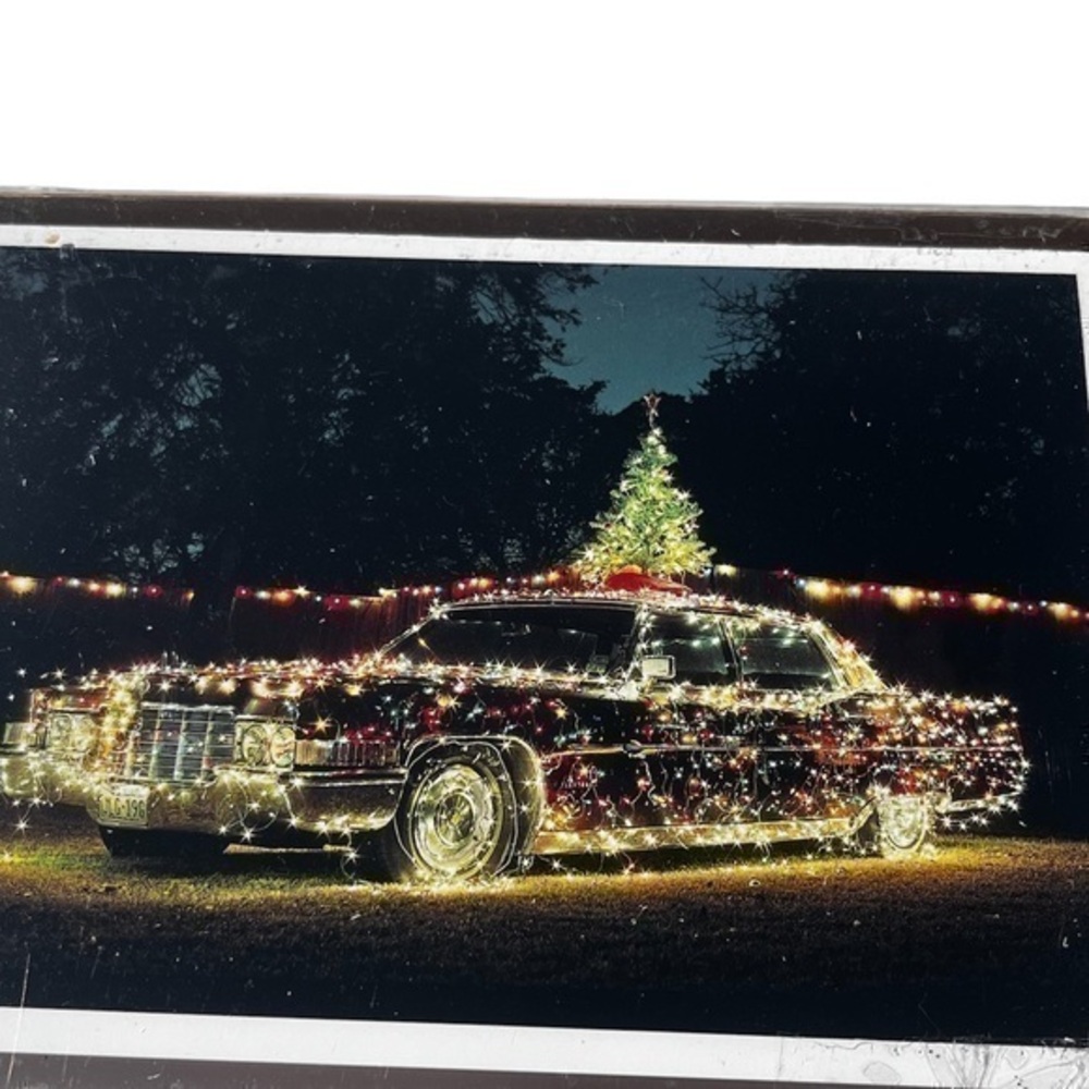 Palm Press Happy Holidays 10 pack Christmas Cadillac cards